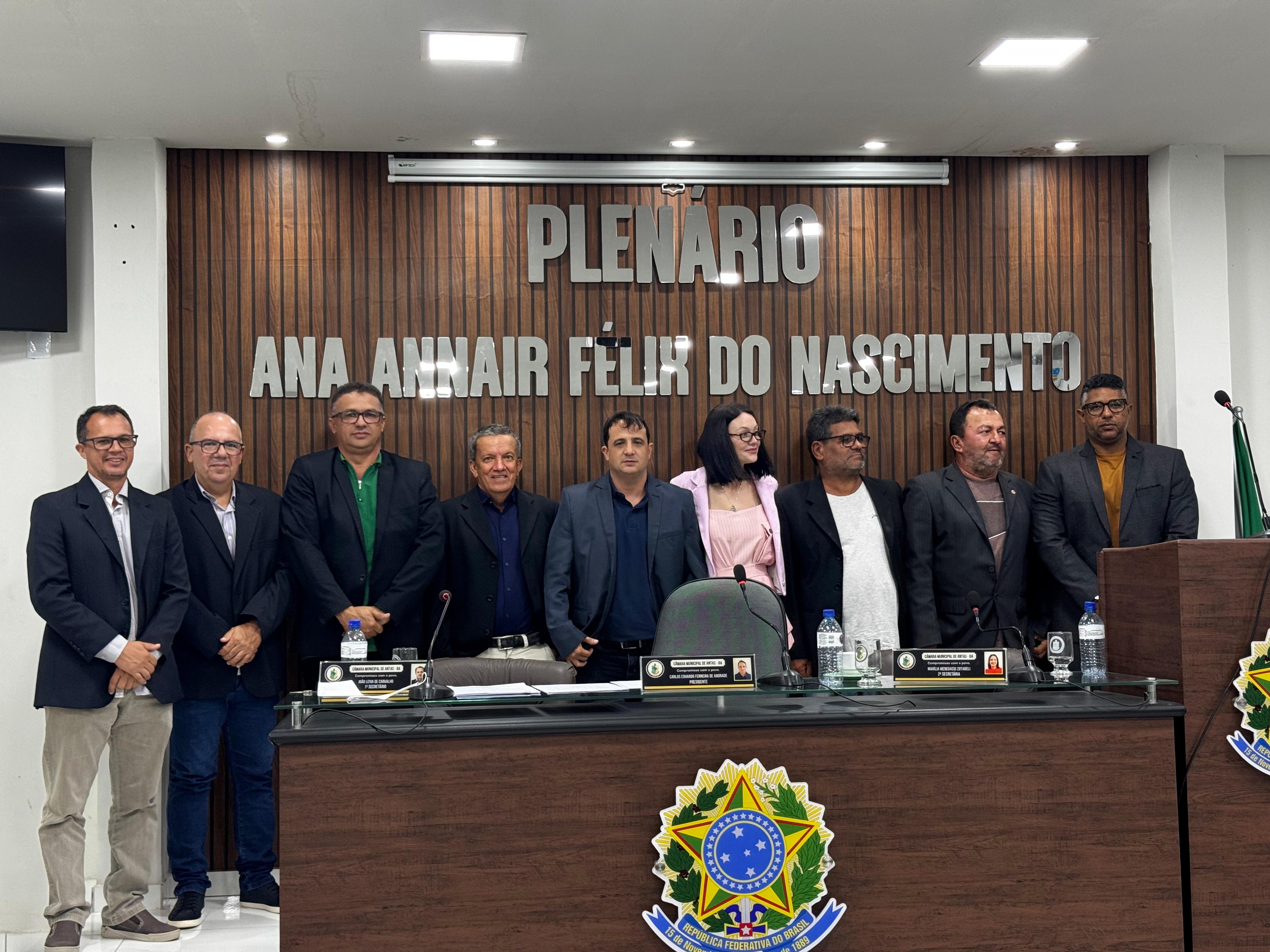 Câmara de Antas encerra ano legislativo com 28ª Sessão Ordinária e debates sobre atualização de taxas municipais