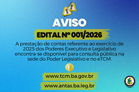 AVISO – Edital nº 1, de 9 de fevereiro de 2026