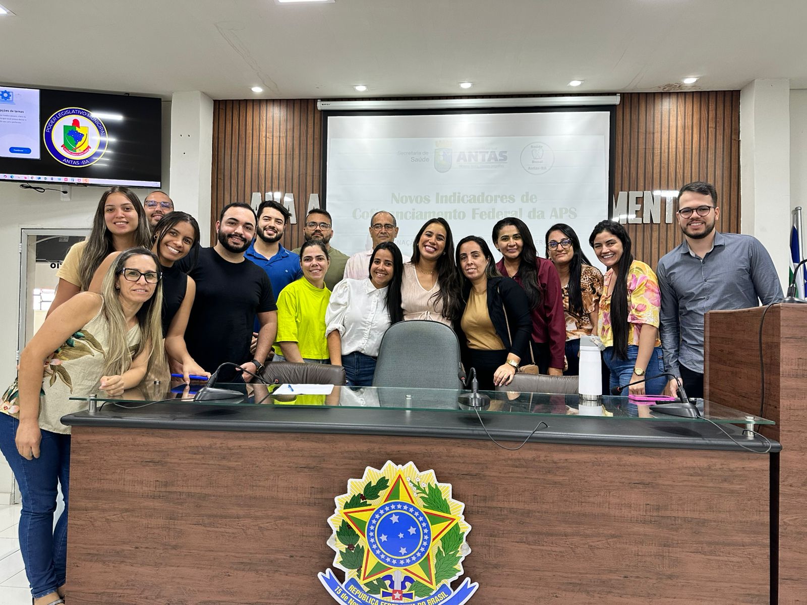 Câmara de Antas-BA recebe equipe de saúde bucal para discutir indicadores da APS