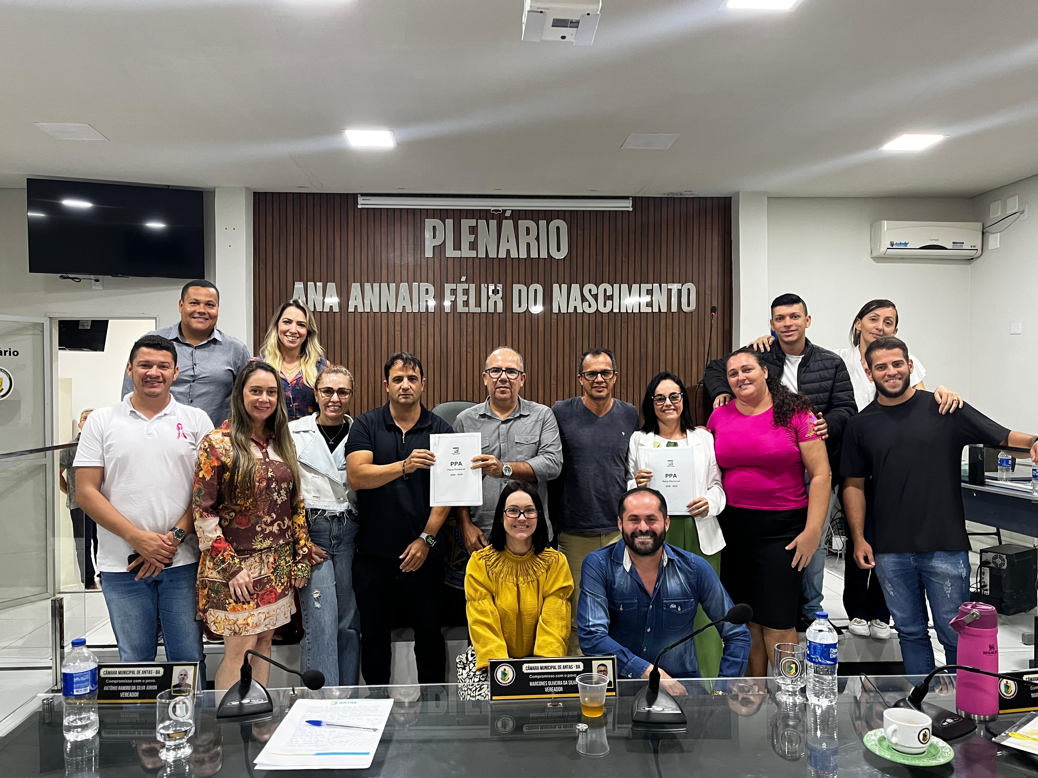 Câmara Municipal de Antas realiza Audiência Pública sobre o Plano Plurianual 2026–2029