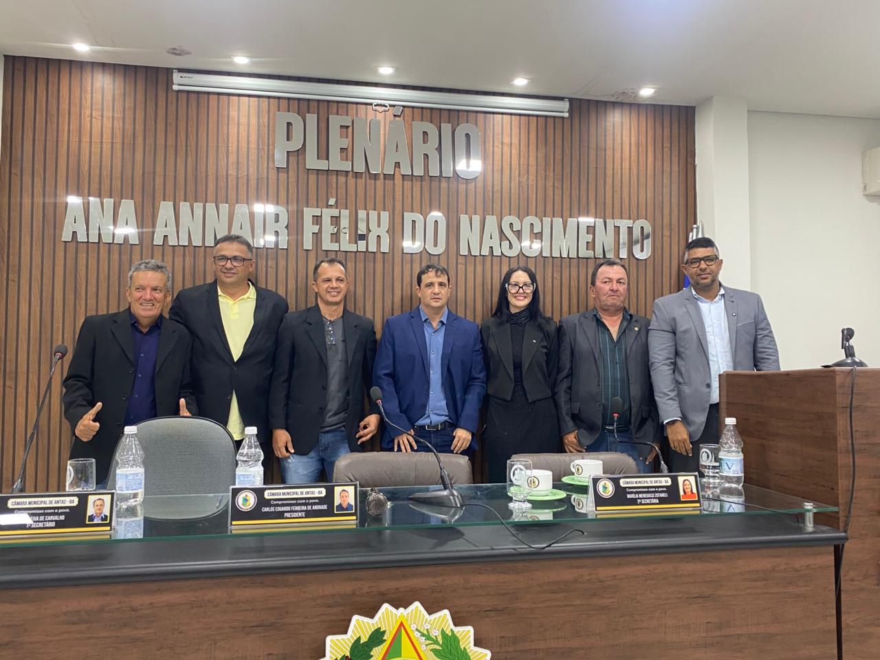 Câmara Municipal de Antas reabre os trabalhos legislativos de 2026