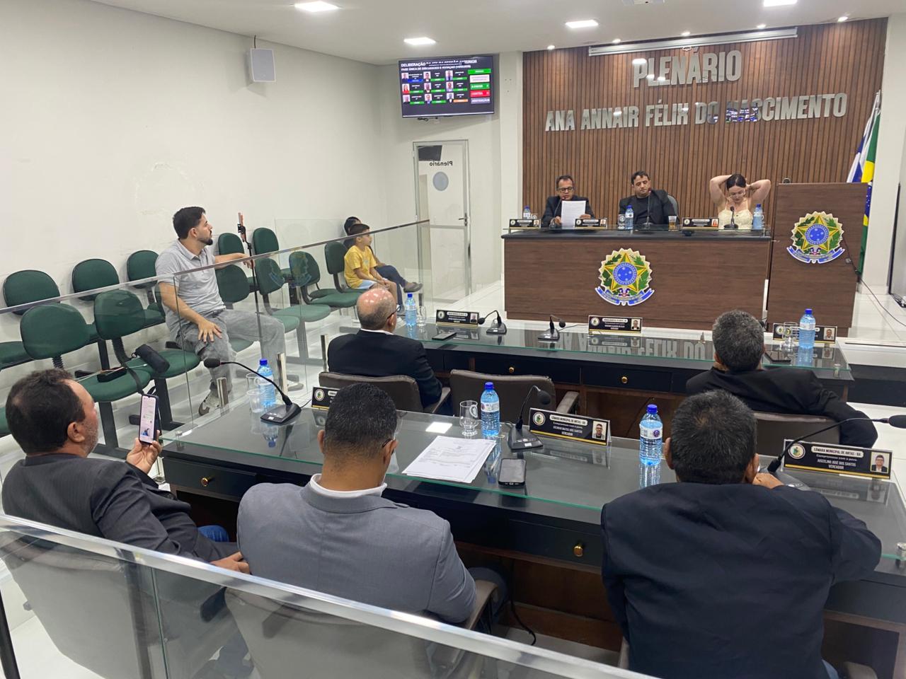 Câmara de Antas aprova projeto do “Maio Laranja” e debate segurança no trânsito na 7ª Sessão Ordinária