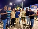 Representantes da Câmara Municipal de Antas prestigiam os festejos de Santa Tereza em Duas Serras